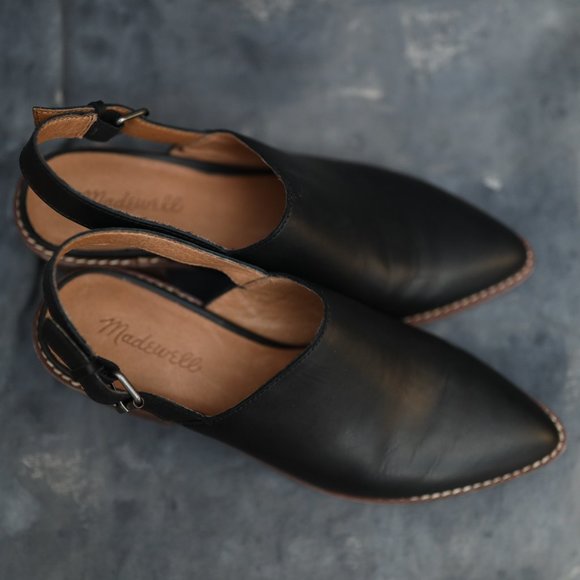 madewell slingback mule